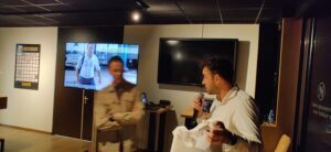 Foto 90-jarig jubileum receptie - van Erno Hannink 4 apr 2026 - Bas Nijhuis en Tom Giezen