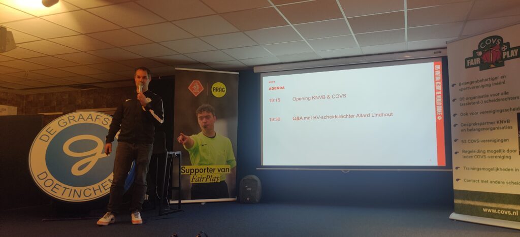 Week van de scheidsrechter de Vijverberg Allard Lindhout gemaakt 8 okt 2026 door Erno Hannink